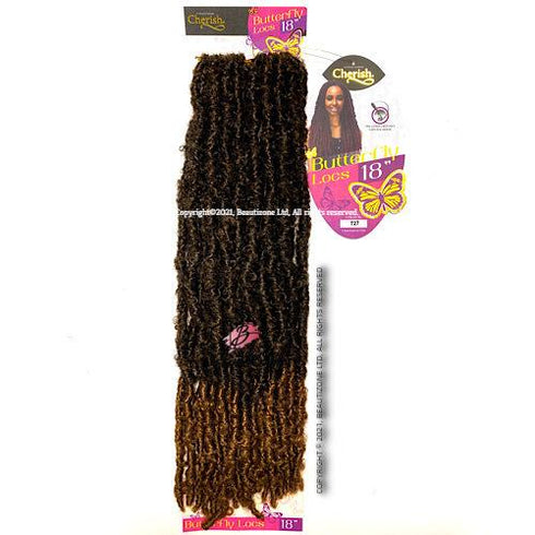 Cherish Bulk I Butterfly Locs l  Pre Looped l Crochet Hair l Faux Locs 12" - 18" Lengths